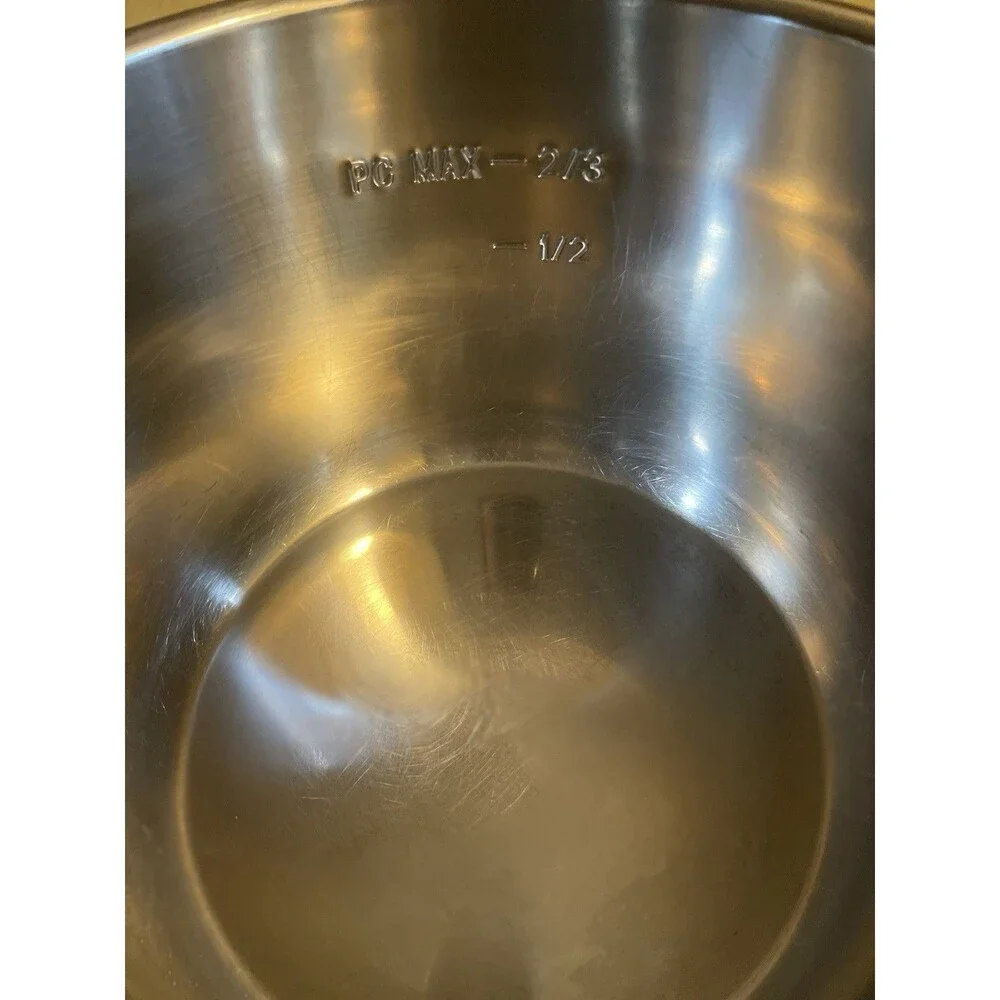 Instant Pot Inner Pot Stainless Steel 6 Quart Replacement Bowl Insert ONLY Clean